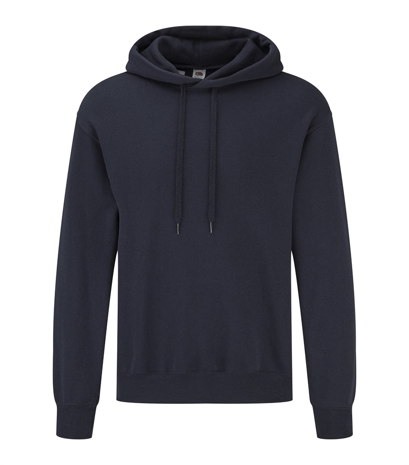 Hoodie i Navy