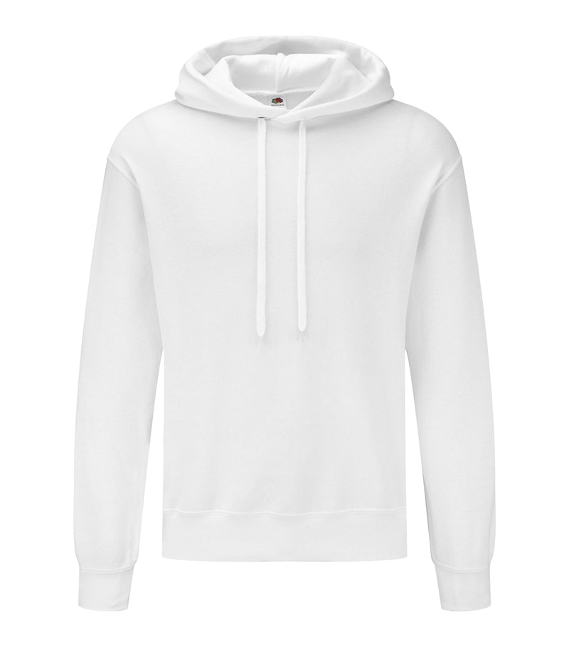 Hoodie i Hvid