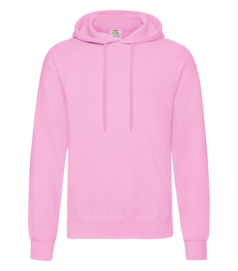 Hoodie i Lyserød