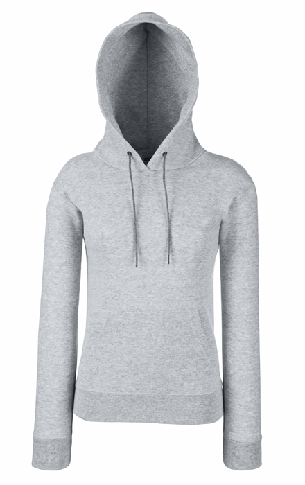 Figursyet Hoodie i Grå