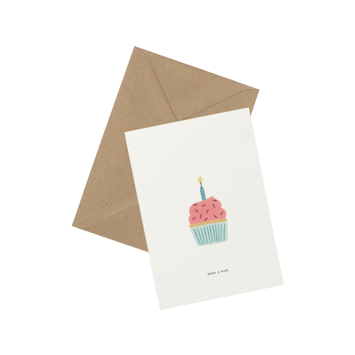 Greeting Card / Birthday Cake