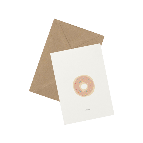 Greeting Card / Donut 