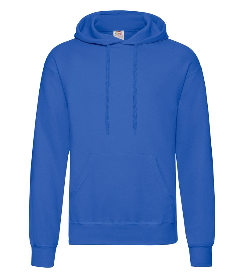 Hoodie i Kongeblå