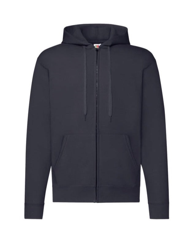 Zip-up hoodie i Navy